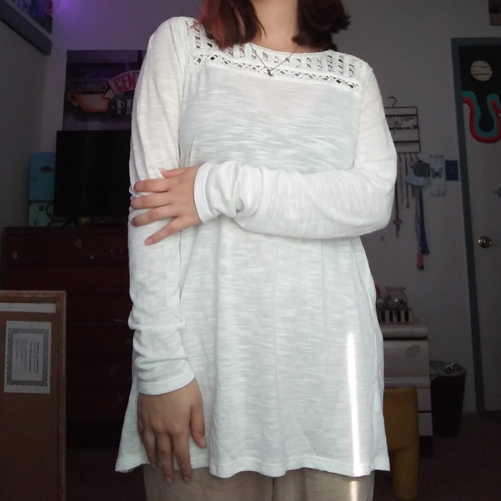 white long sleeve